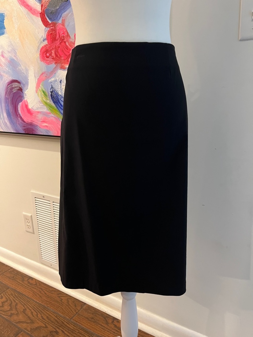 Classic Black Women's A-Line Skirt